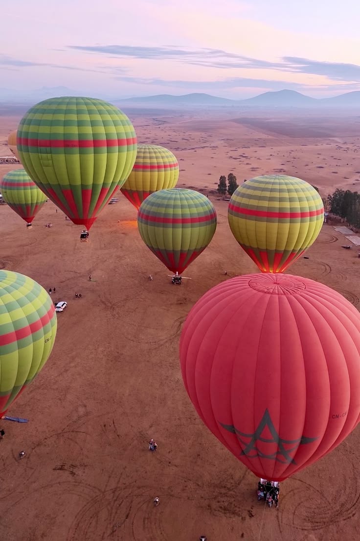 Vol en montgolfière