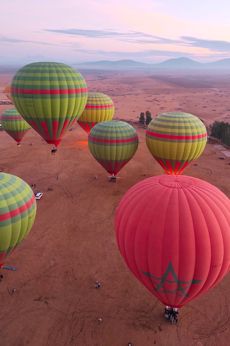 Vol en montgolfière